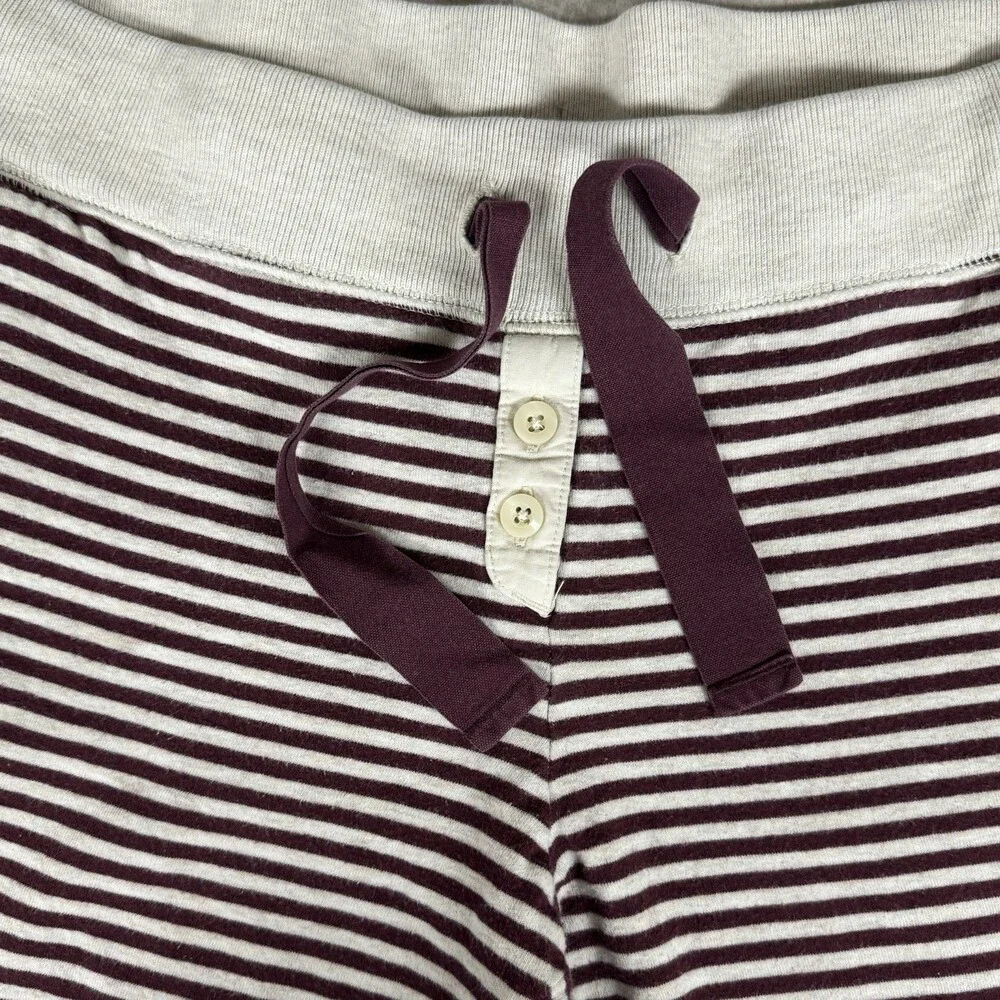Jack Wills University Outfitters Women’s Striped Joggers Sz 10 Chill‎ Leisure